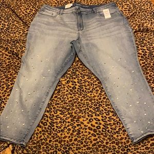 Style & co plus curvy Ankle Mid rise size 22W